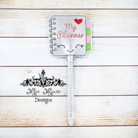 My Planner kawaii Pencil Topper ITH Embroidery design